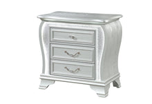 Load image into Gallery viewer, Aria - Nightstand With LED - Silver