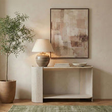 Load image into Gallery viewer, Calabria - Marble And Oak Wood Table