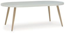 Load image into Gallery viewer, Seton Creek - Oval Dining Table With Umb Opt - White