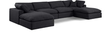 Load image into Gallery viewer, Comfy - 6 Piece Linen Modular Double Chaise Sectional