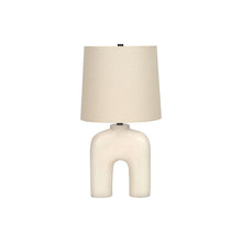 Load image into Gallery viewer, Lighting, Table Lamp, Resin, Modern - Cream