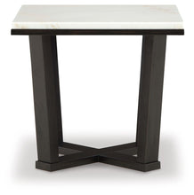 Load image into Gallery viewer, Fostead - Square End Table - White / Espresso