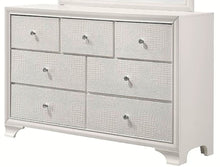 Load image into Gallery viewer, Crown Mark Furniture Lyssa 7 Drawer Dresser in White image