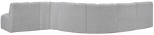 Load image into Gallery viewer, Arc - Boucle Fabric 7 Piece Modular Sofa