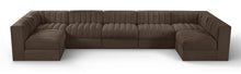 Load image into Gallery viewer, Rummi - Velvet Performance Fabric Upholstered 7 Piece Modular Sectional (With 2 Corner Chairs)