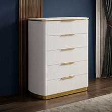 Load image into Gallery viewer, Giovanni - 5 Drawer Chest - White