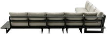 Load image into Gallery viewer, Maldives - 6 Piece Water Resistant Outdoor Patio Modular Sectional With Gray Base