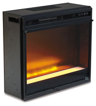 Load image into Gallery viewer, Entertainment Accessories - Fireplace Insert Glass/Stone - Black