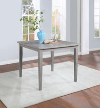 Load image into Gallery viewer, D165 - Square Counter Height Table - Gray