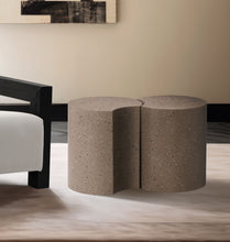 Load image into Gallery viewer, Dimple - 2 Piece Modular End Table - Terazzo Finish