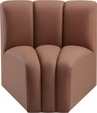 Load image into Gallery viewer, Arc - Faux Leather Curved Corner Chair
