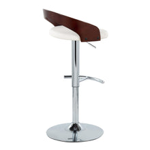 Load image into Gallery viewer, Grotto - Contemporary Adjustable Barstool & Swivel With Rounded T Footrest (Set of 2)