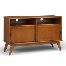 Load image into Gallery viewer, Draper - Handcrafted Mid Century Low TV Media Stand