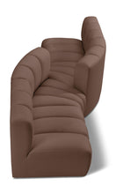 Load image into Gallery viewer, Arc - Faux Leather 4 Piece Sofa
