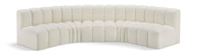 Load image into Gallery viewer, Arc - Faux Leather 5 Piece U-Shaped Modular Sofa