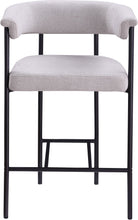 Load image into Gallery viewer, Malin - Linen Counter Stool (Set of 2)