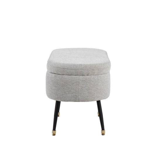 Harvey - Contemporary Storage Bench - Gray - Ego Home Furniture