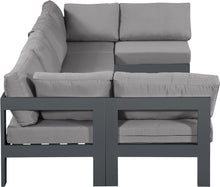 Load image into Gallery viewer, Nizuc - Outdoor Patio 6 Piece Modular Sectional With Gray Frame