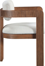 Load image into Gallery viewer, Sacha - Linen Dining Chair With Brown Base (Set of 2)