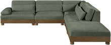 Load image into Gallery viewer, Turin - Chenille Fabric Upholstered Modular Sectional - Green