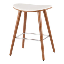 Load image into Gallery viewer, Saddle - Contemporary Counter Stool (Set of 2)
