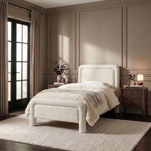 Load image into Gallery viewer, Baylor - Fabric With Interwoven Chenille Upholstered Bed