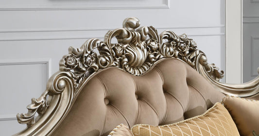 U197 - Traditional Loveseat - Brown