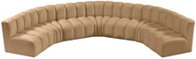 Load image into Gallery viewer, Arc - Velvet 7 Piece U-Shaped Modular Sofa