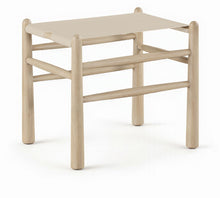 Load image into Gallery viewer, Santos - Faux Leather Upholstered Bench - Natural Frame