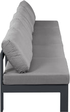 Load image into Gallery viewer, Nizuc - Outdoor Patio 5 Seat Modular Armless Sofa With Gray Frame
