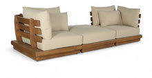 Load image into Gallery viewer, Mirella - 3 Piece Water Resistant Fabric Upholstered Outdoor Patio Modular Sofa
