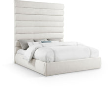 Load image into Gallery viewer, Adam - Linen Fabric Bed With 89" Headboard
