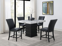 Load image into Gallery viewer, D138 - Counter Height Table - White / Black