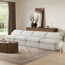 Load image into Gallery viewer, Indulge - Velvet 4 Seat Modular Armless Sofa