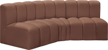 Load image into Gallery viewer, Arc - Faux Leather 3 Piece Modular Corner Sofa
