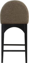 Load image into Gallery viewer, Waldorf - Boucle Stool With Black Legs