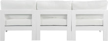 Load image into Gallery viewer, Nizuc - Outdoor Patio 3 Seat Armless Modular Sofa With White Frame
