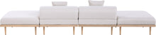 Load image into Gallery viewer, Laguna - 4 Piece 142" Outdoor Patio Armless Modular Sofa With 2 Backless Seats