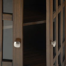 Load image into Gallery viewer, Bedford - Low Storage Media Cabinet - Rustic Natural Aged Brown