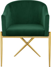 Load image into Gallery viewer, Xavier - Dining Chair with Gold Legs