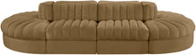 Load image into Gallery viewer, Rummi - Oval Velvet Performance Fabric Upholstered 8 Piece Modular Sectional