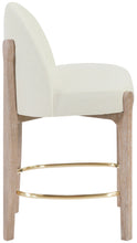 Load image into Gallery viewer, Torino - Counter Stool With Brushed Natural Base