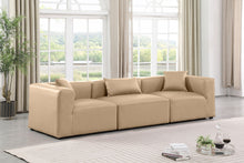 Load image into Gallery viewer, Cube - Modular 3 Piece Sofa - Tan