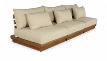 Load image into Gallery viewer, Mirella - 3 Piece Water Resistant Fabric Upholstered Outdoor Patio Modular Sofa