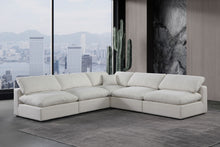 Load image into Gallery viewer, Comfy - 5 Piece Linen Modular Corner Armless Sectional