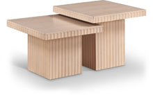 Load image into Gallery viewer, Spencer - 18" Oak Veneer 2 Piece Coffee Table