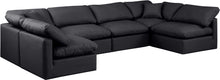 Load image into Gallery viewer, Indulge - Faux Leather 6 Piece Modular U-Shaped Sectional