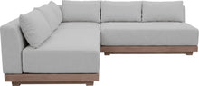 Load image into Gallery viewer, Solace - Olefin Performance Fabric 3 Piece Outdoor Patio Modular Sectional (2 Loveseats & Corner Chair)