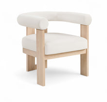 Load image into Gallery viewer, Arienzo - Performance Fabric Upholstered Accent Chair - Natural Base