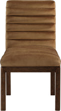 Load image into Gallery viewer, Evelyn - Dining Chair With Brown Legs - Saddle